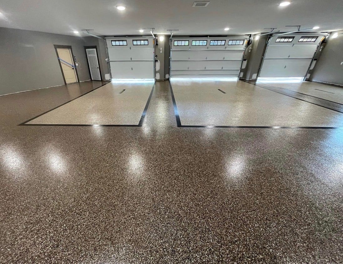 GTX polyaspartic garage floor coating
